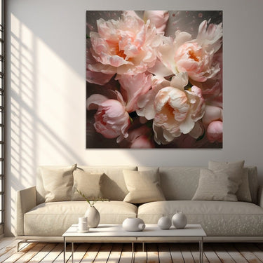 Peony Canvas Art